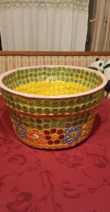 Vaso giallo